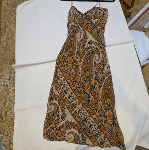 Plenty Spaghetti Strap dress. 100% silk
